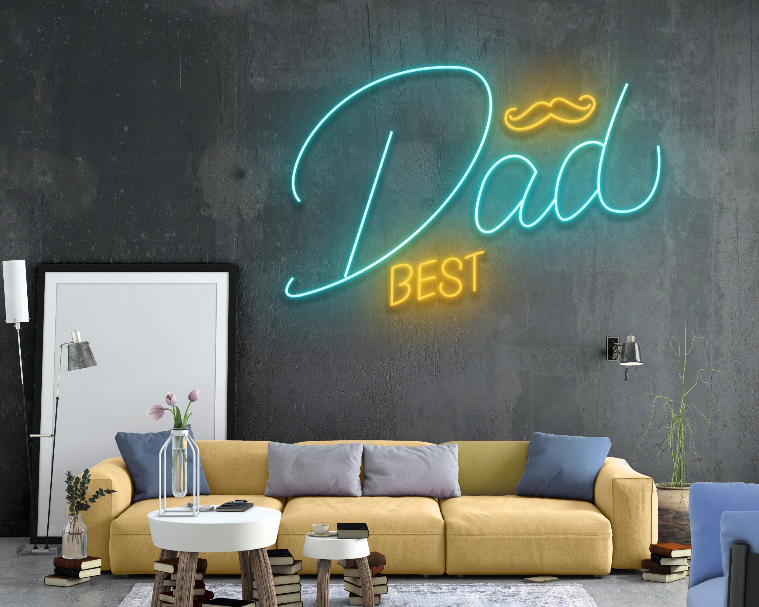 Best Dad Neon Sign