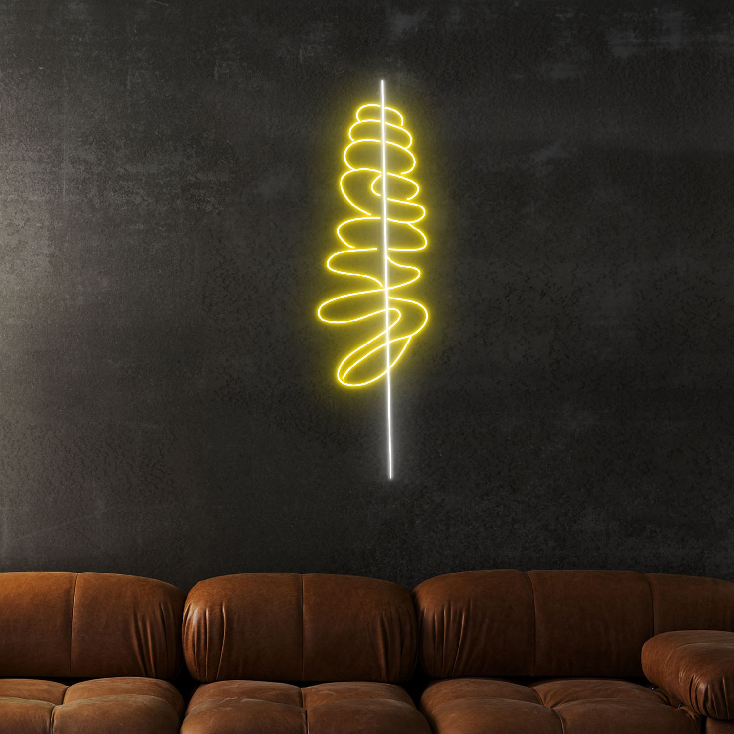 Twisted Potato Neon Sign Tornado Restaurant Wall Decor