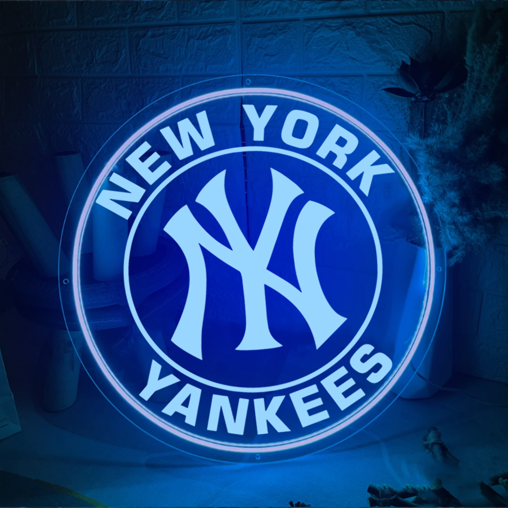New York Yankees Laser Sign