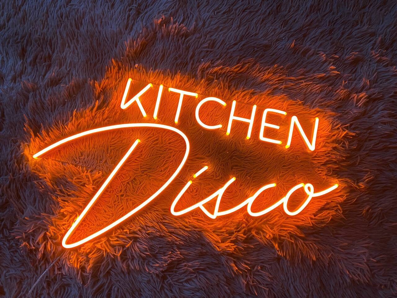 Kitchen Disco Neon Sign Restaurant Neon sign