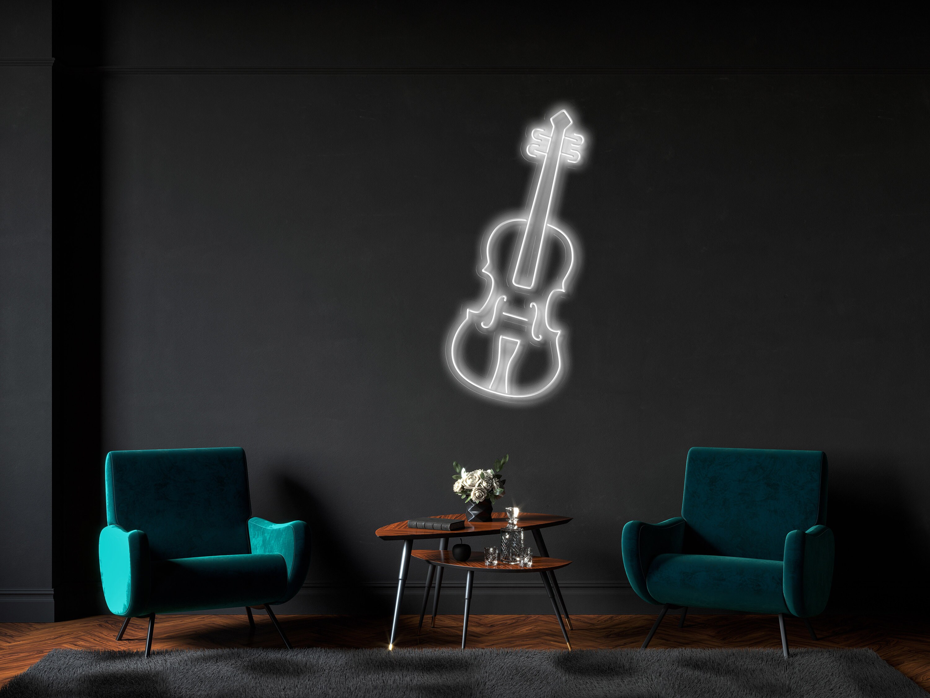 Violin Neon Signs
