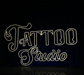 Tattoo Studio Neon Sign Tattoo Studio Wall Decor Led Light