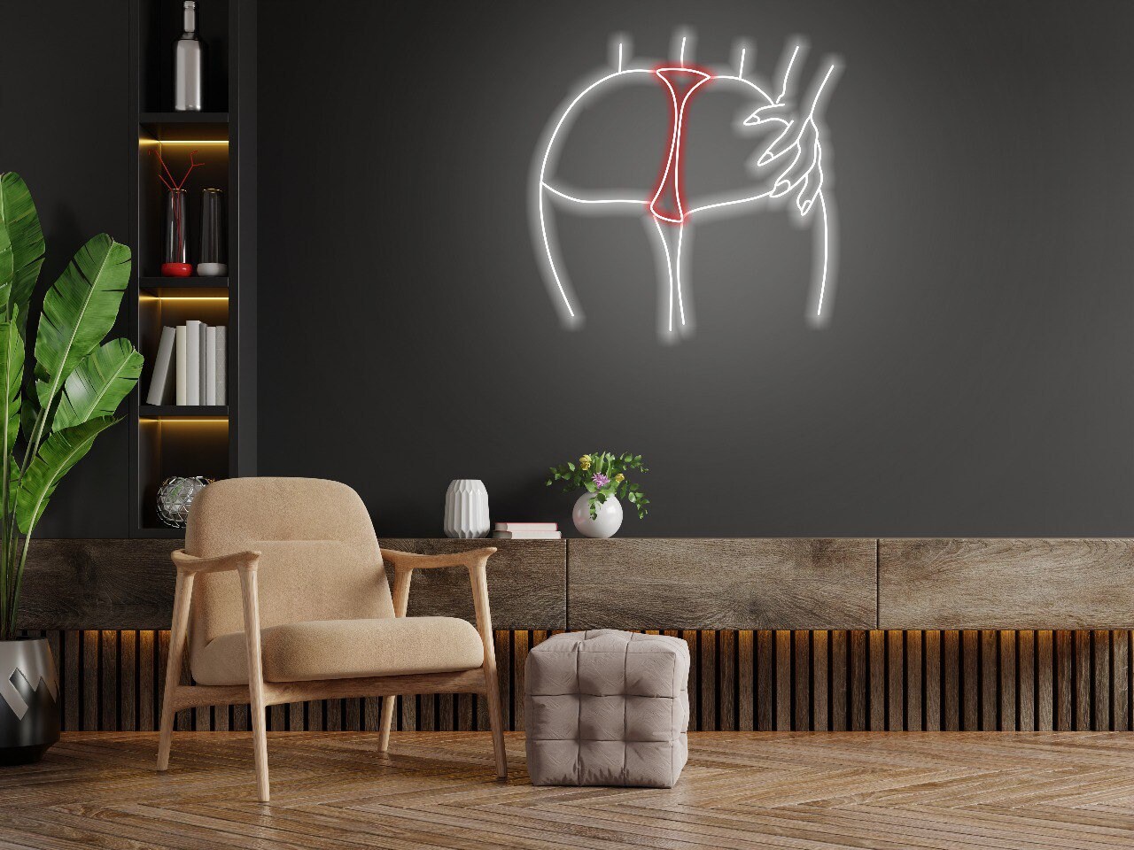 Sexy Neon Sign Bedroom Decor