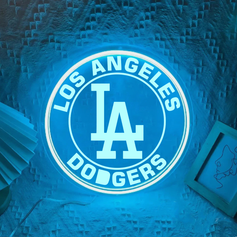 Los Angeles Dodgers Laser Sign