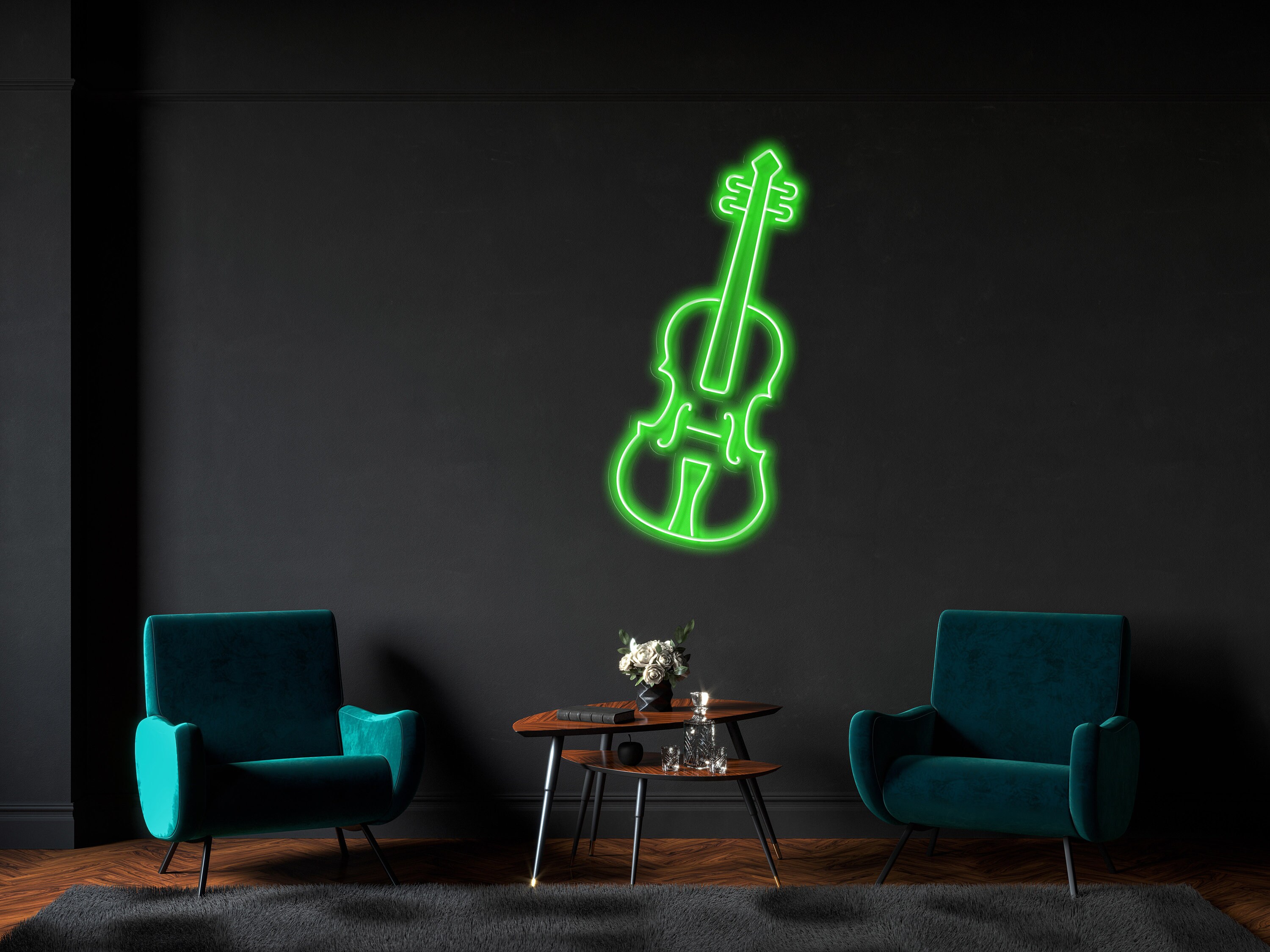 Violin Neon Signs