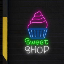 Sweet Icream Shop Neon Wall Decor