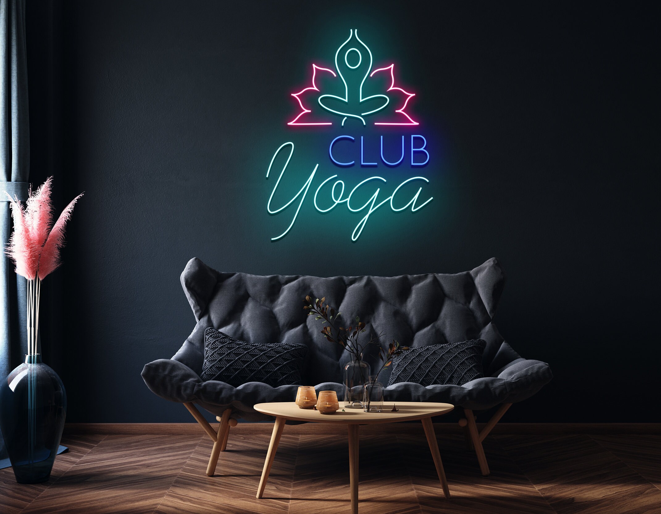 Yoga Club Neon Sign