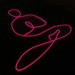 Buddha Statue Neon Sign Meditation Yoga Club Decor