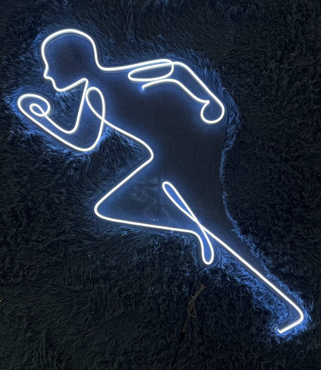 Running Man Neon Sign