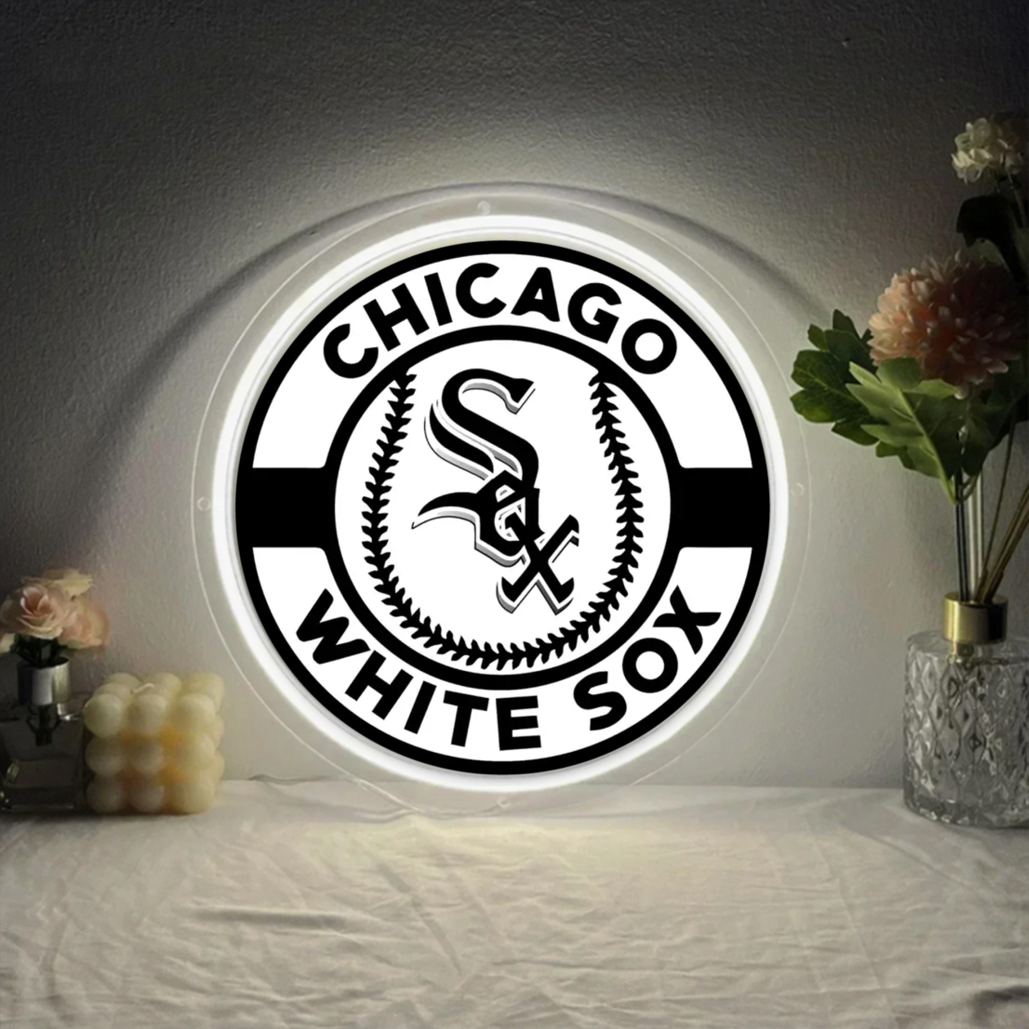 Chicago White Sox Baseball UV Sign