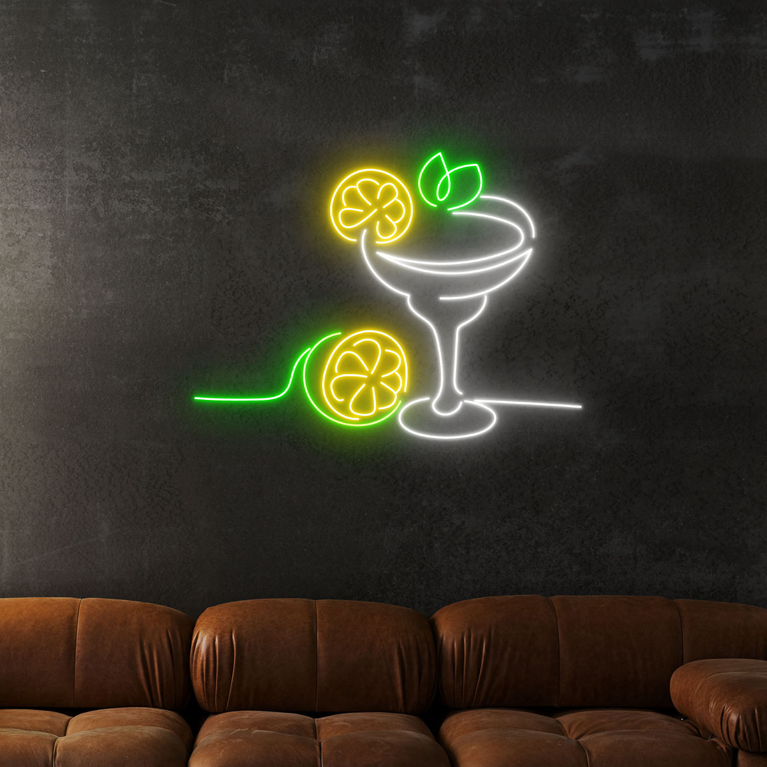 Lemonade Neon Sign Lemon Drink Restaurant Wall Decor