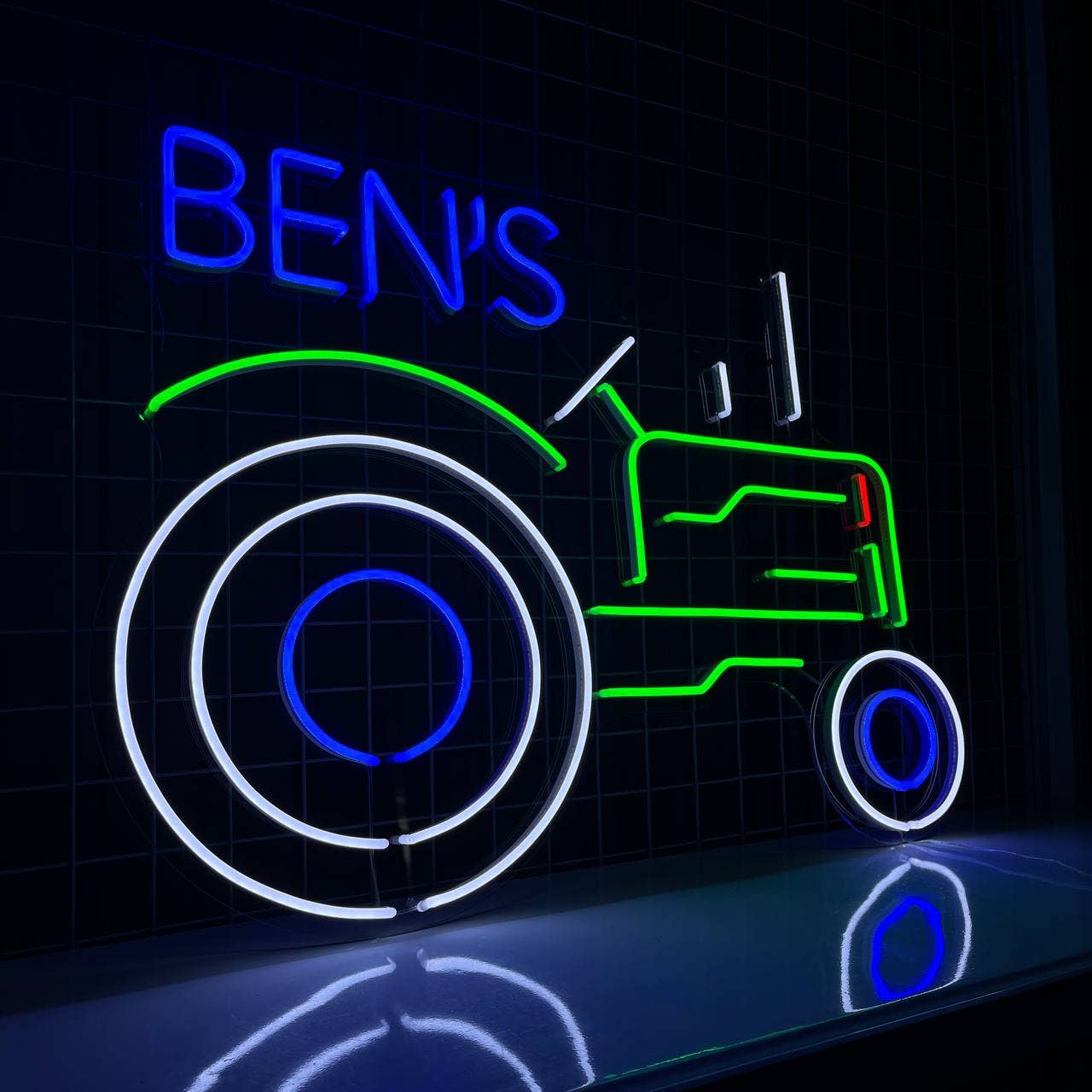 Personalize Car Neon Sign Long-lasting Lights Wall Decor