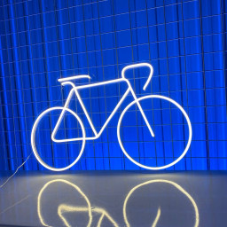 Bicycle Neon Sign Cycling Bicycle Shop Wall Art Decor