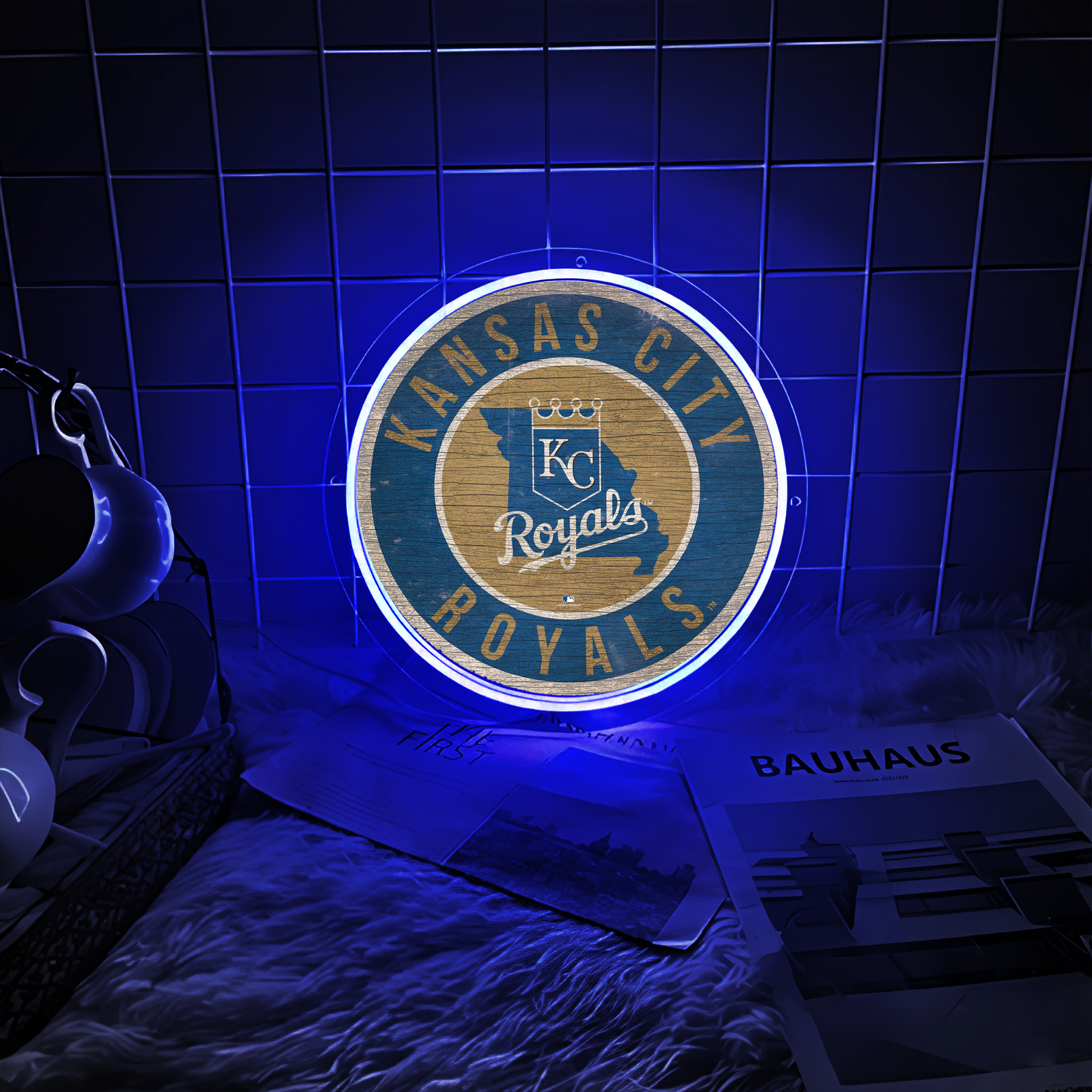 Baseball Kansas City Royals UV Sign