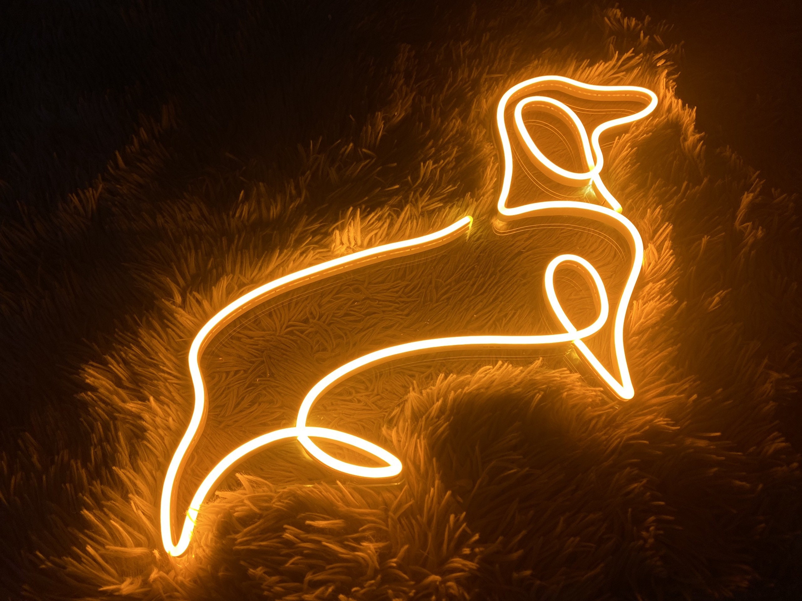 Sausage Dog Neon Sign Decor sign