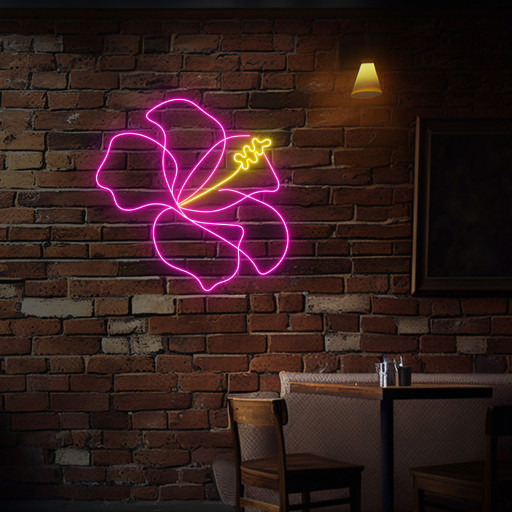 Flower neon signs