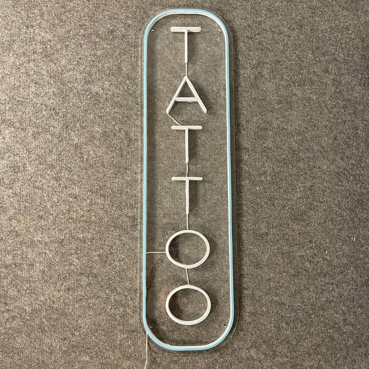 Basic Tattoo Neon Sign Tattoo Shop Store Decor Signboard