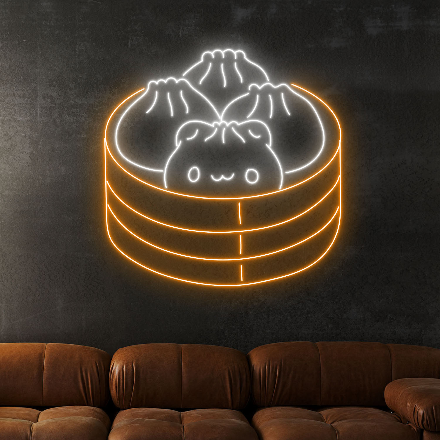 Cute Dimsum Neon SIgn Restaurant Wall Art Decor