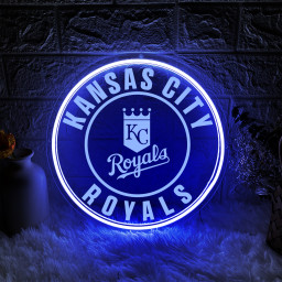 Baseball Kansas City Royals Laser Sign