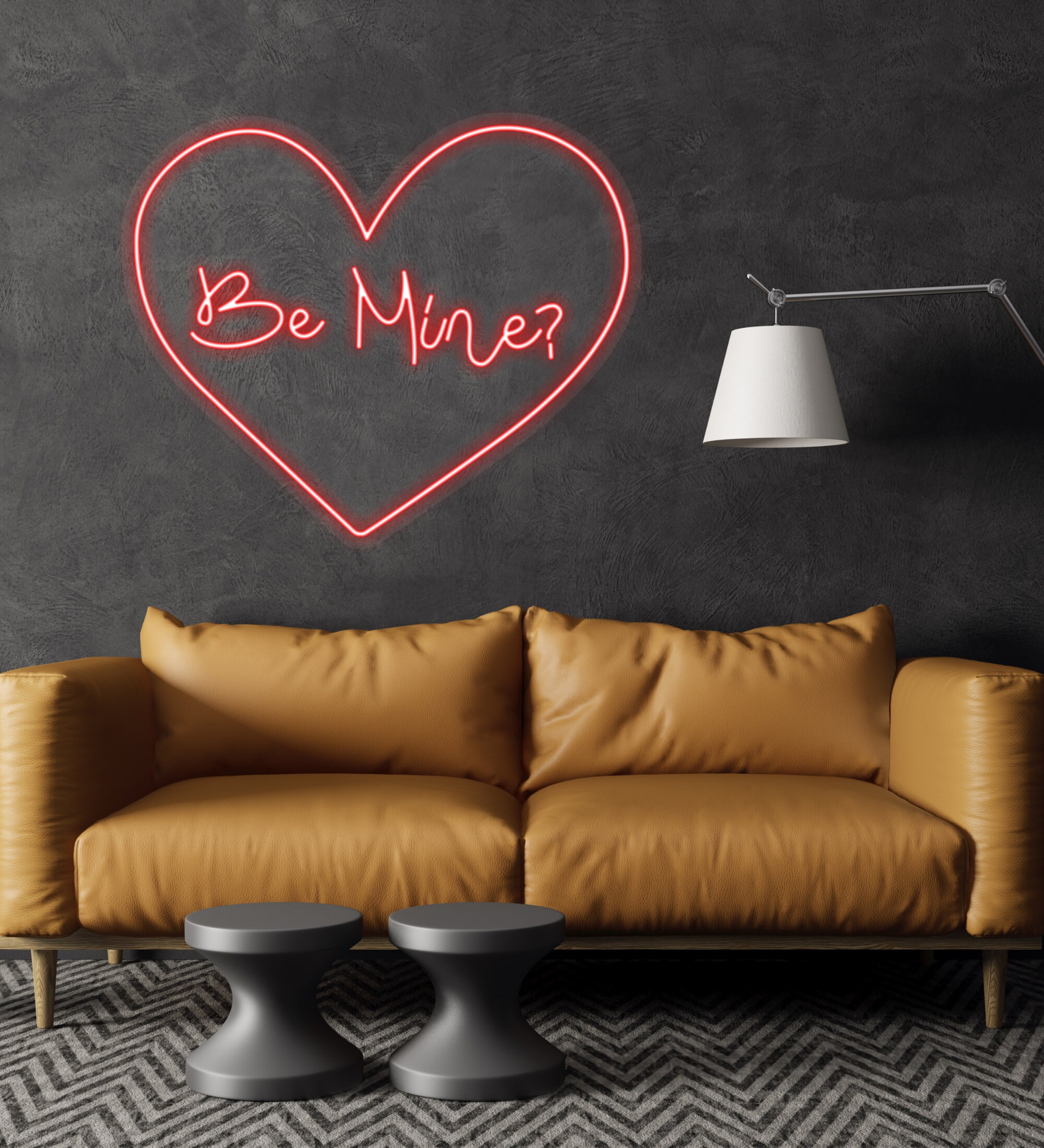 Be Mine Neon Sign Bedroom Decor