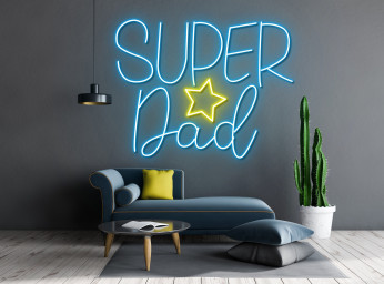 Super Dad Neon Sign Wall Decoration