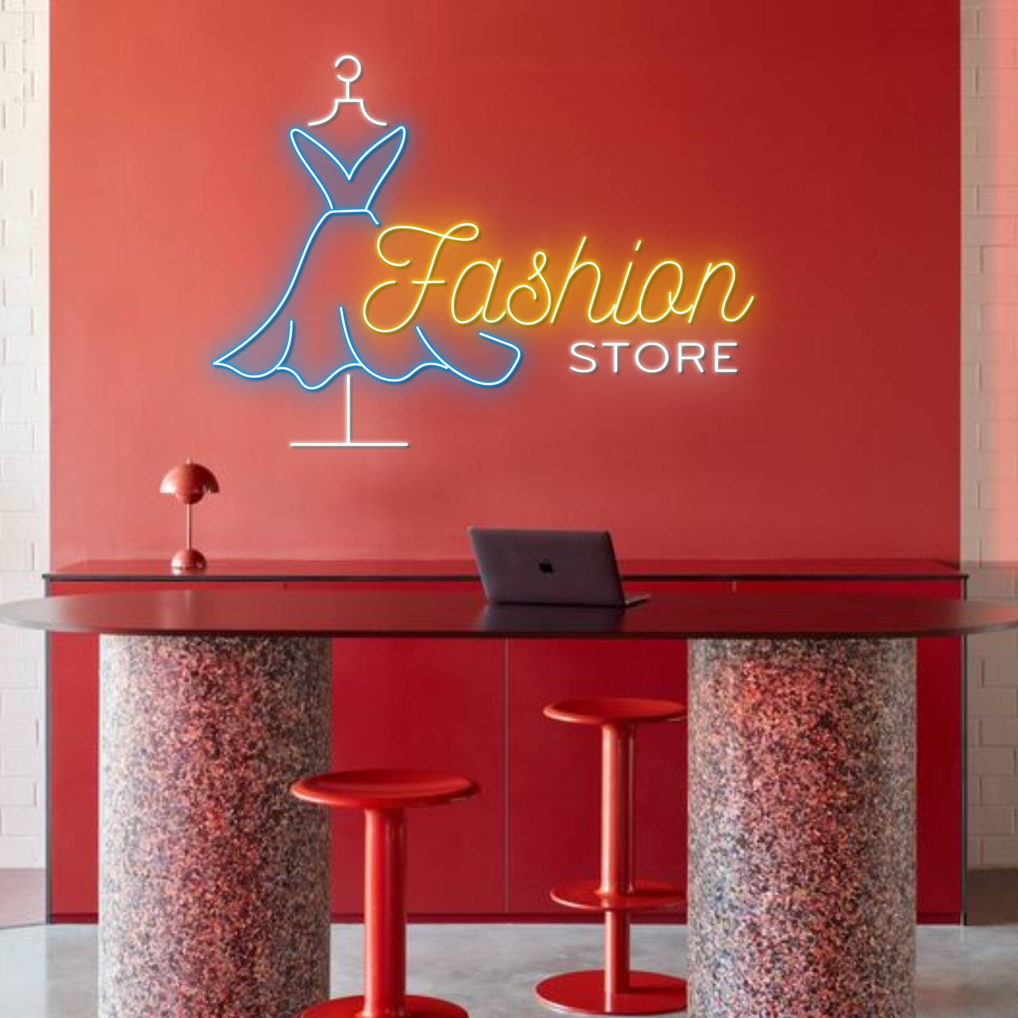 Custom Fashion Logo Neon Sign Shop Wall Decor Signboard