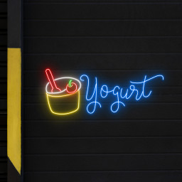 Yogurt Neon Sign Restaurant Wall Art Decor