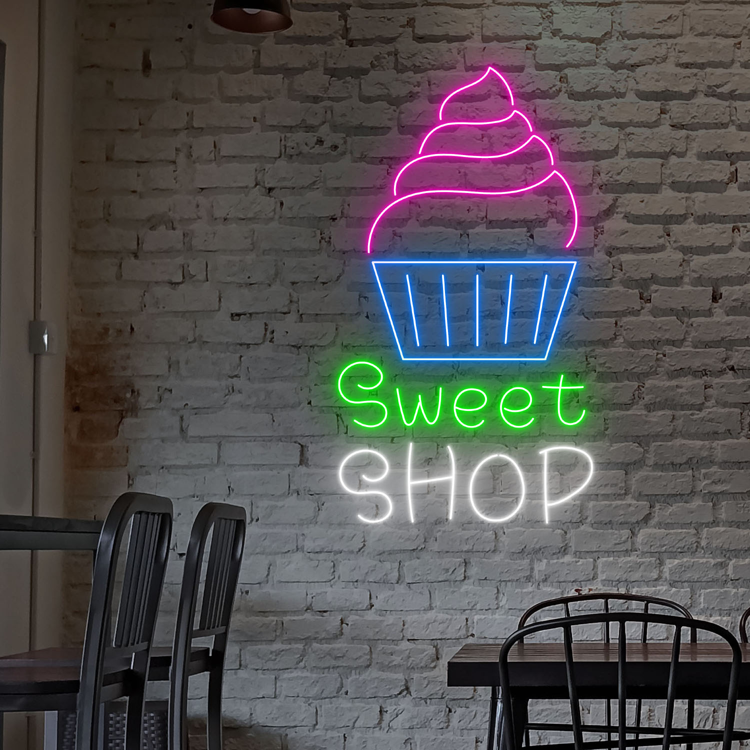 Sweet Icream Shop Neon Wall Decor