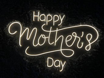 Happy Mother's Day Neon Sign Wall Decoration Gift