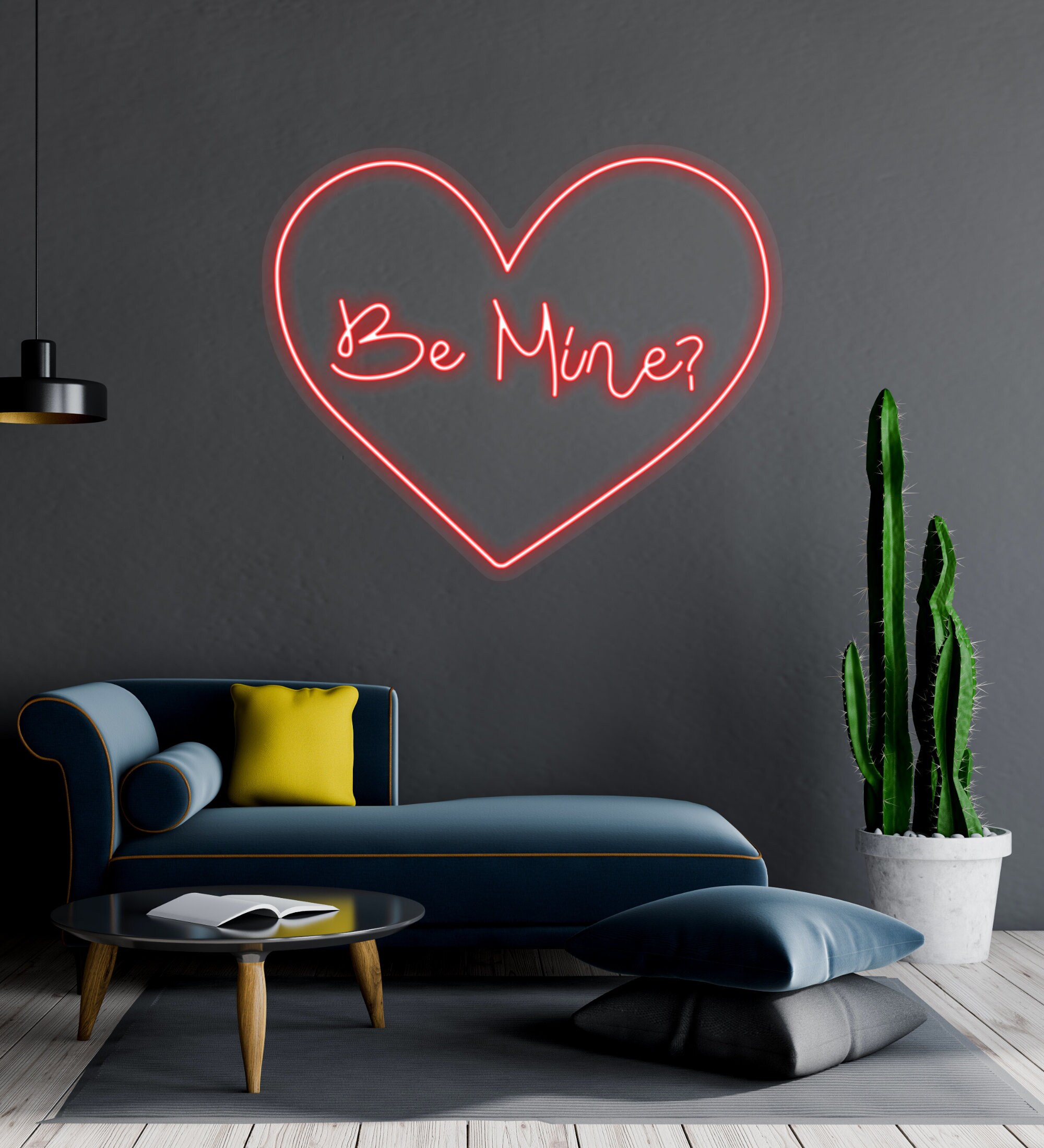 Be Mine Neon Sign Bedroom Decor