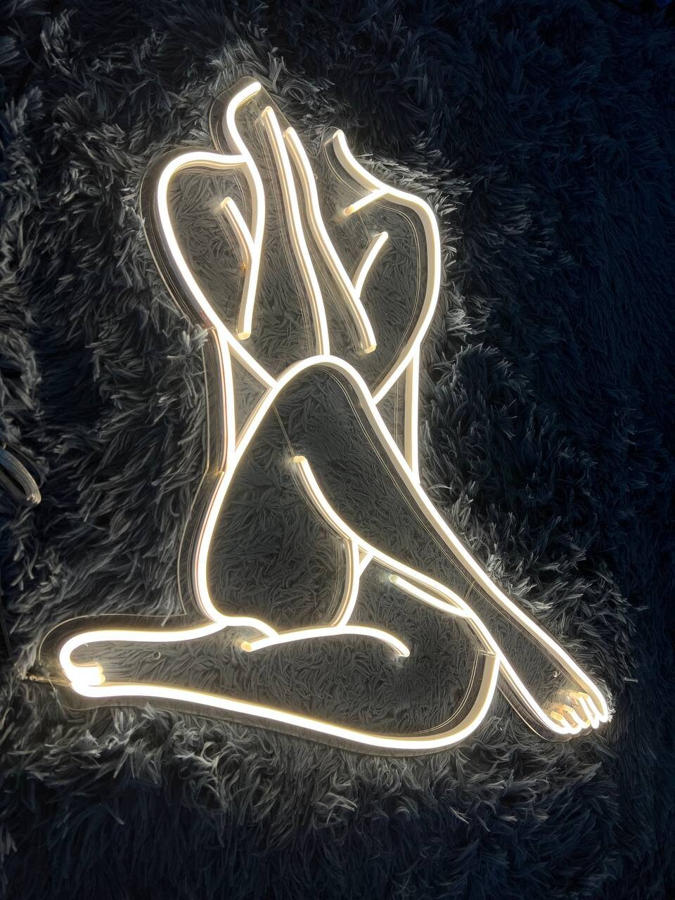 Woman Body Figure Neon Sign