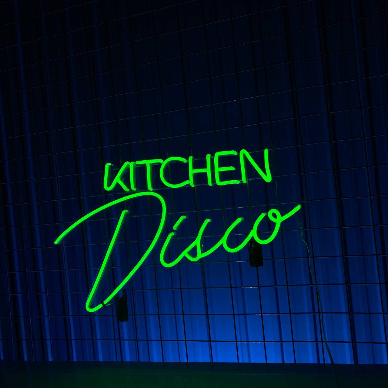 Kitchen Disco Neon Sign Restaurant Wall Decor