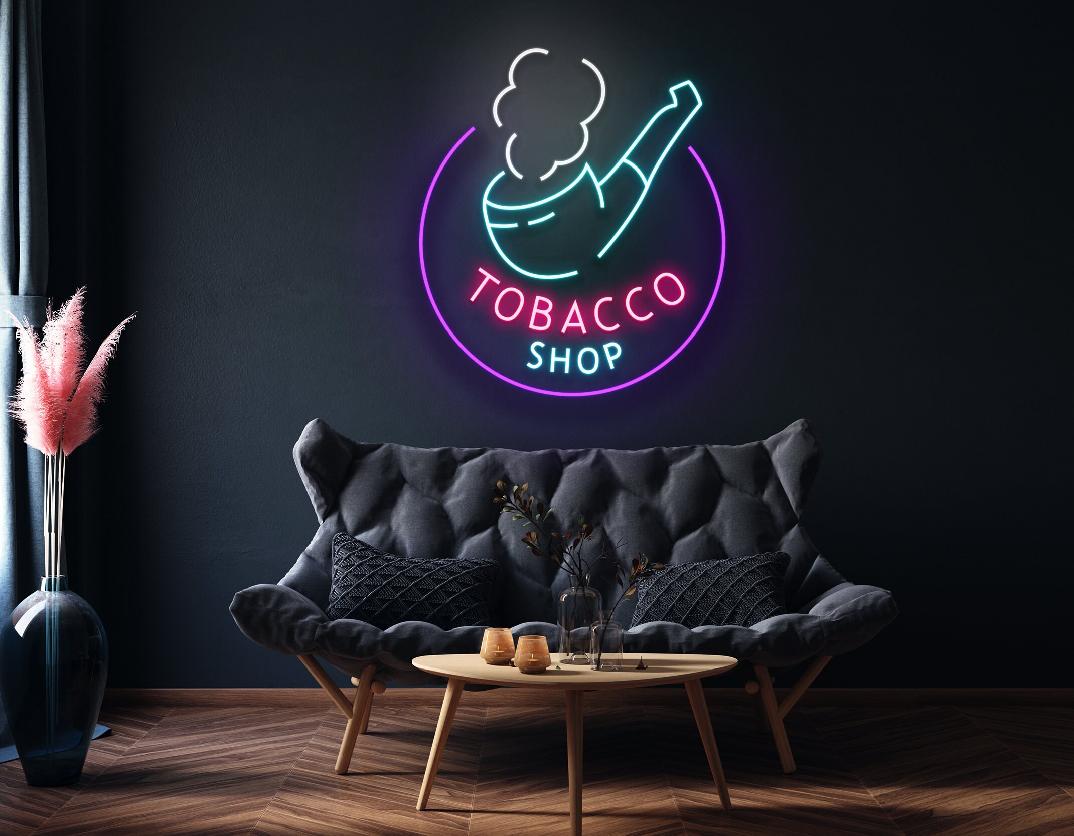 Tobacco Shop Display Neon Sign