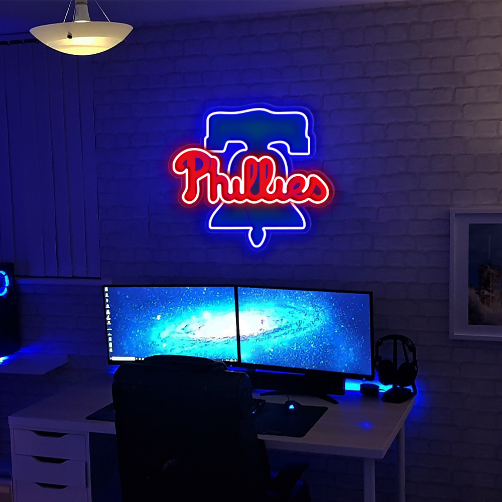 Philadelphia Phillies Baseball UV Sign