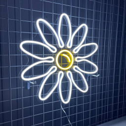 Daisy Flower Neon Sign Decor Plant Flower Shop Decor