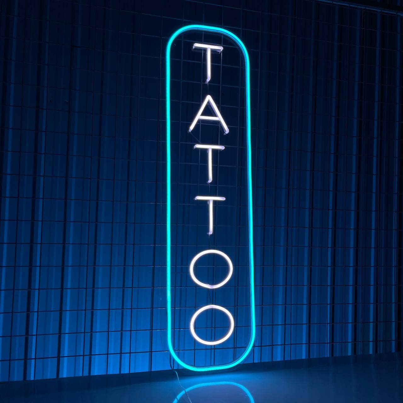 Basic Tattoo Neon Sign Tattoo Shop Store Decor Signboard