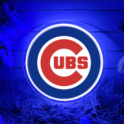 Chicago Cubs Baseball UV Sign