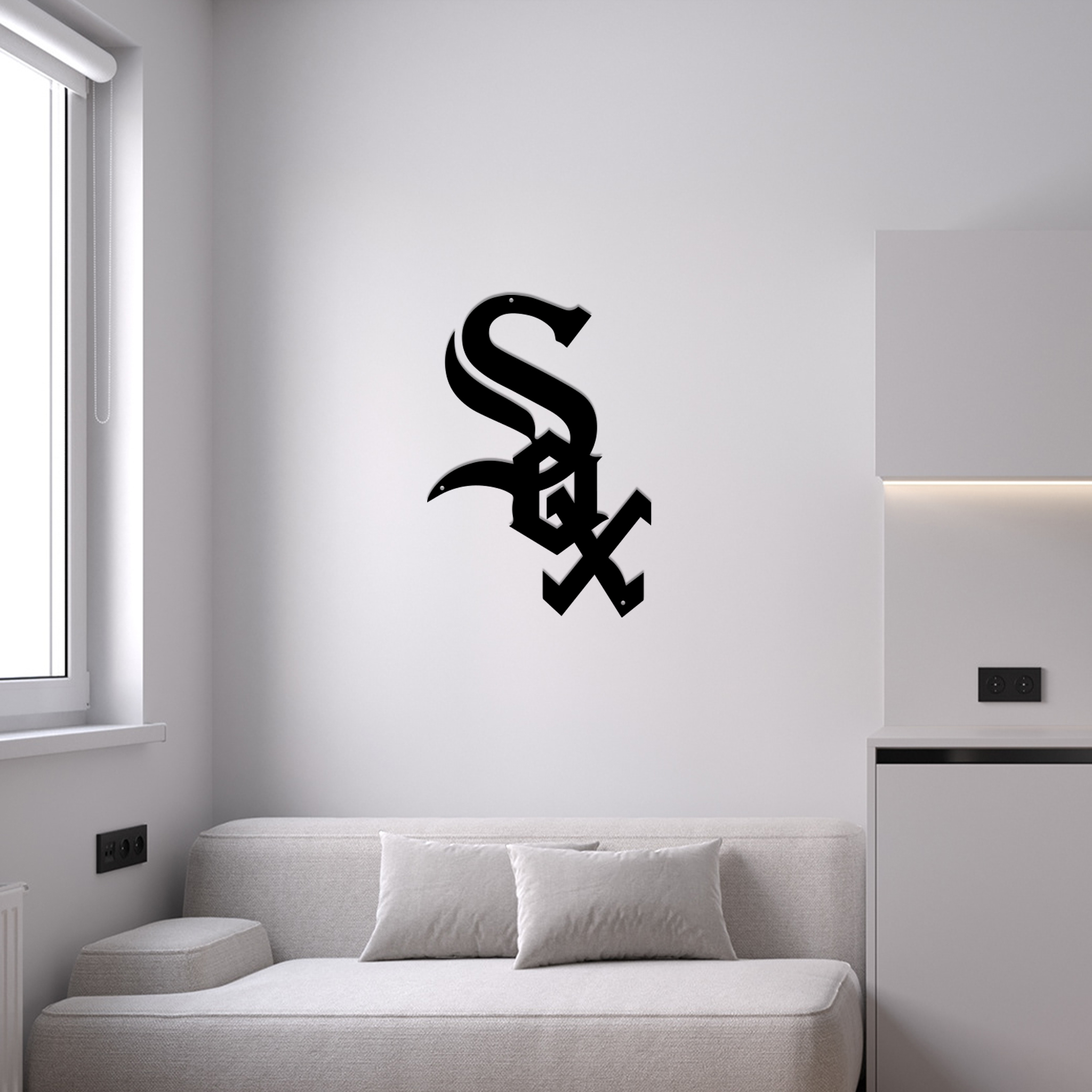 Baseball Chicago White Sox Metal Sign