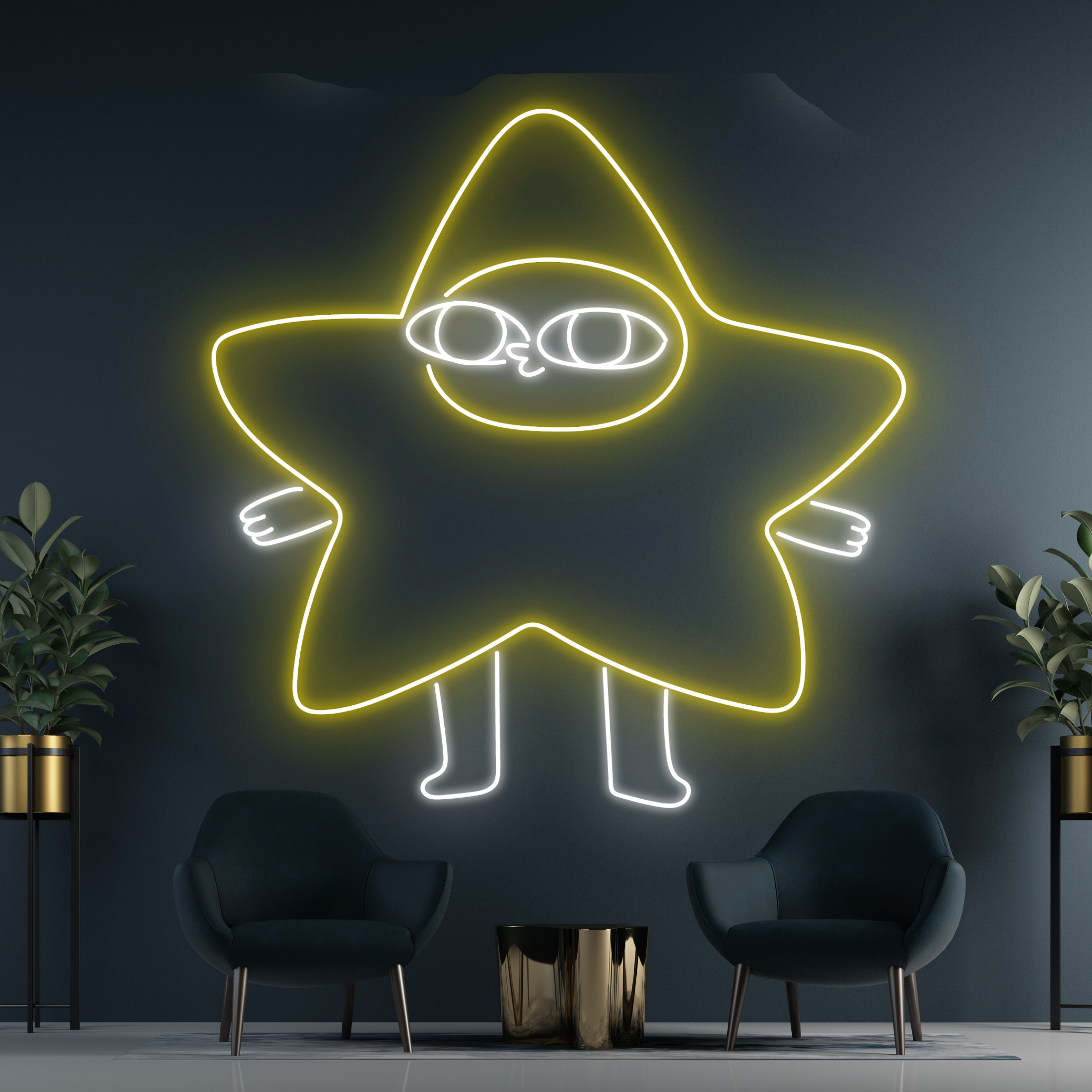 Star Ketnipz Neon Signs Cartoon And Kid Room Decor