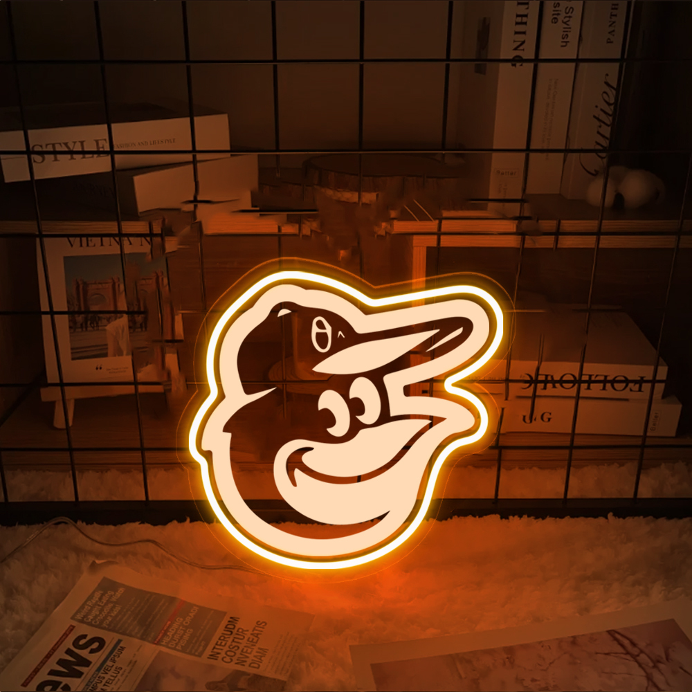 Baltimore Orioles Baseball Laser Sign