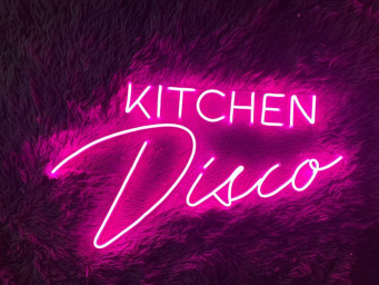 Kitchen Disco Neon Sign Restaurant Neon sign