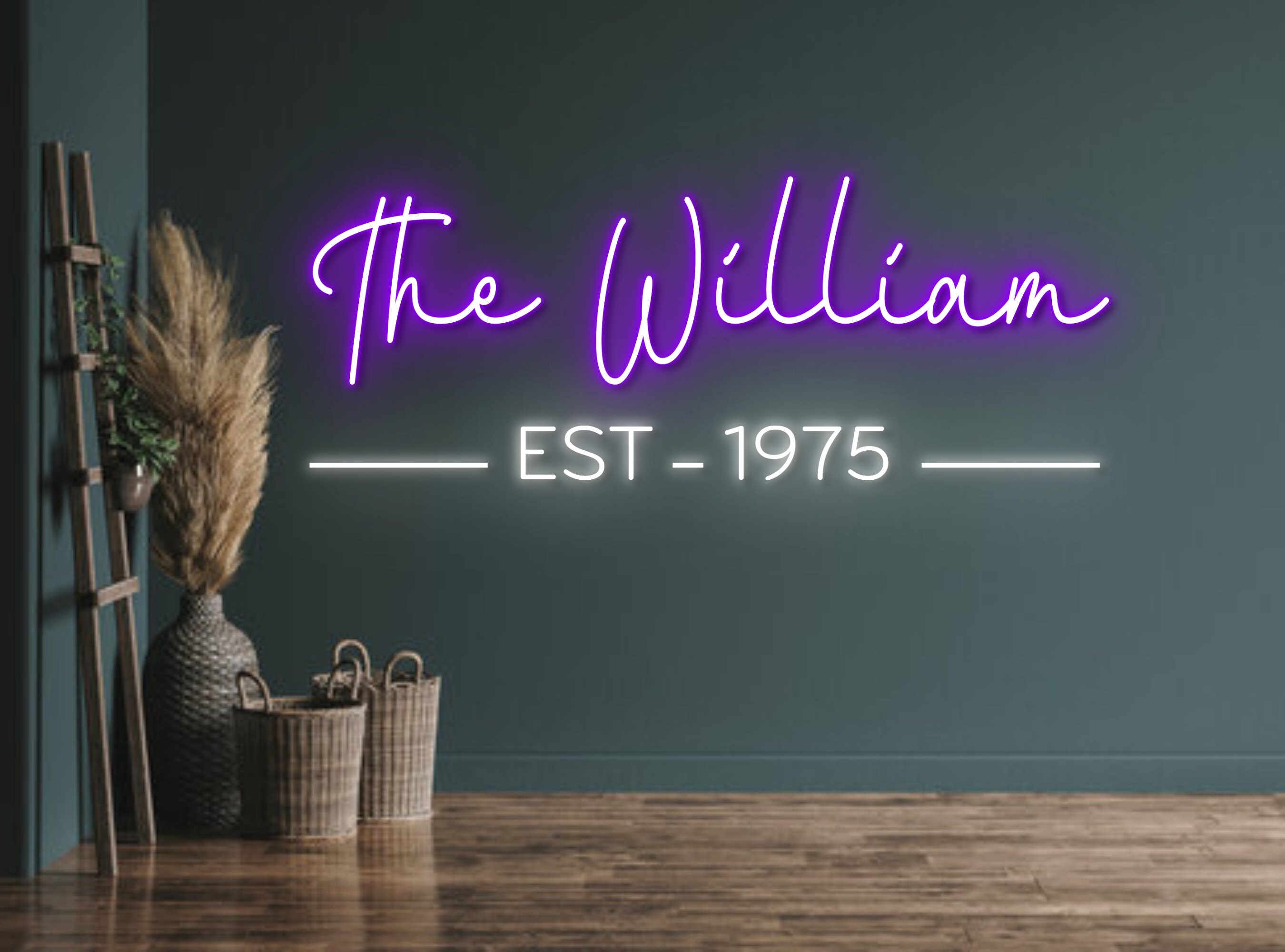 Custom Family Name Neon Sign