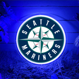 Seattle Mariners Baseball UV Sign