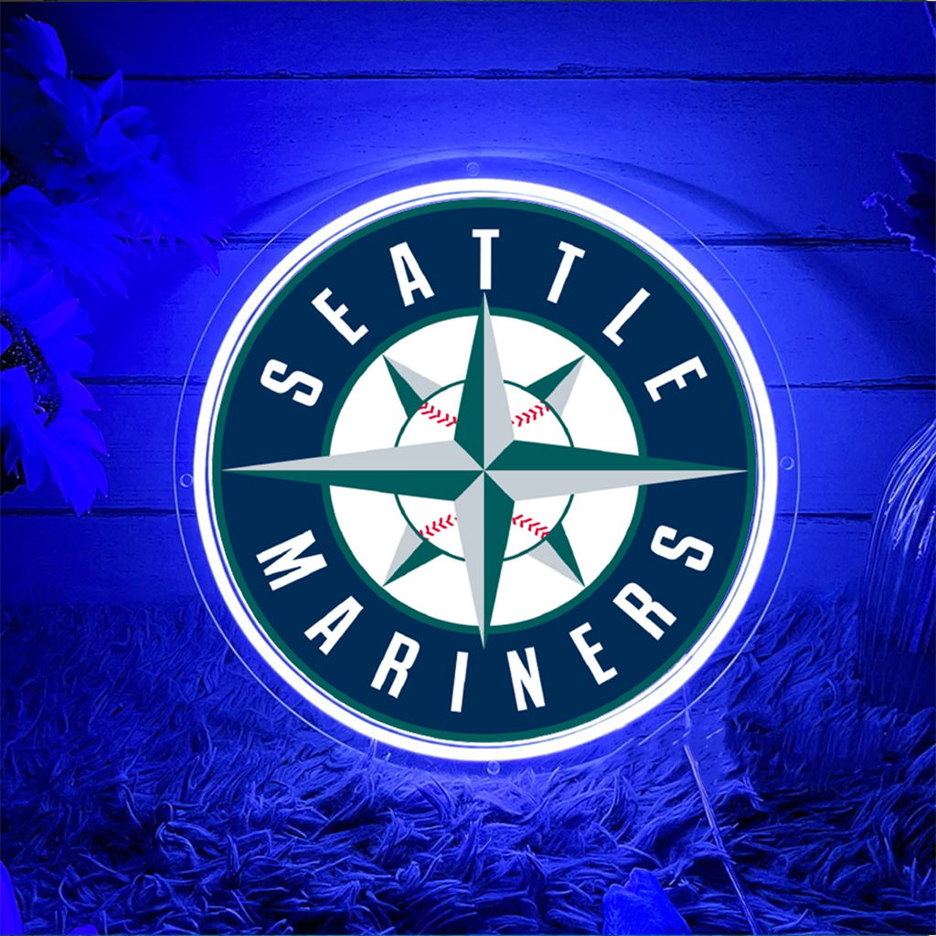 Seattle Mariners Baseball UV Sign