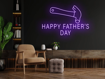 Happy Father's Day Neon Sign Father Day Gift