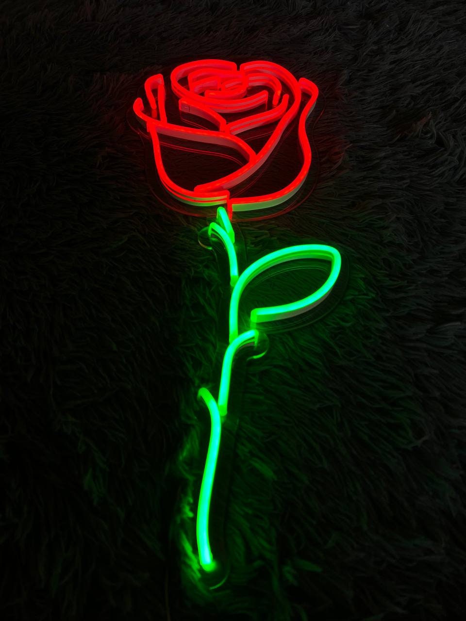 Rose Flower Neon Sign