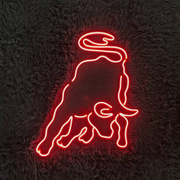 Longhorn Back Bull Neon Sign Western Style Home Decor