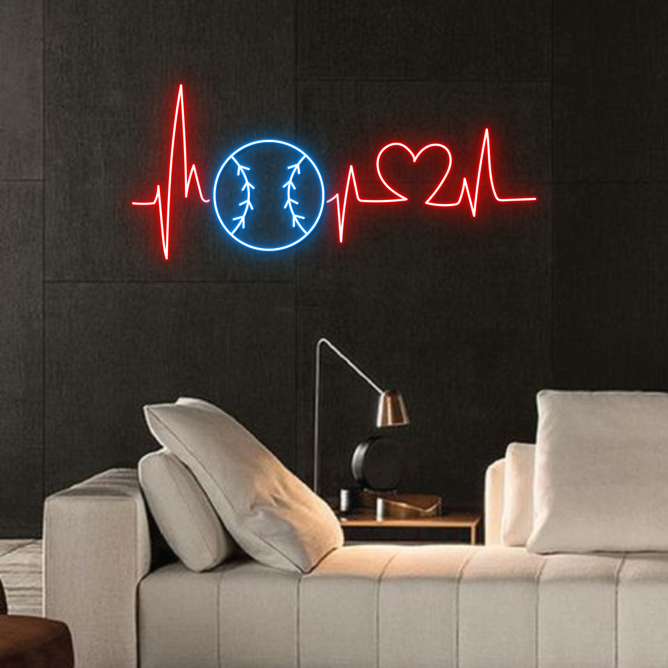 Love Basketball Neon Sign Basketball Club Wall Decor