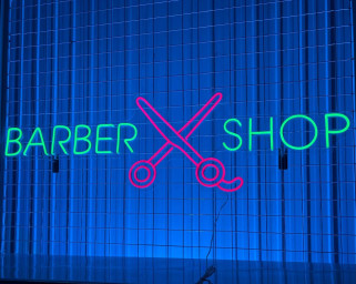 Barber Shop Neon Sign Hair Salon Signboard Decor