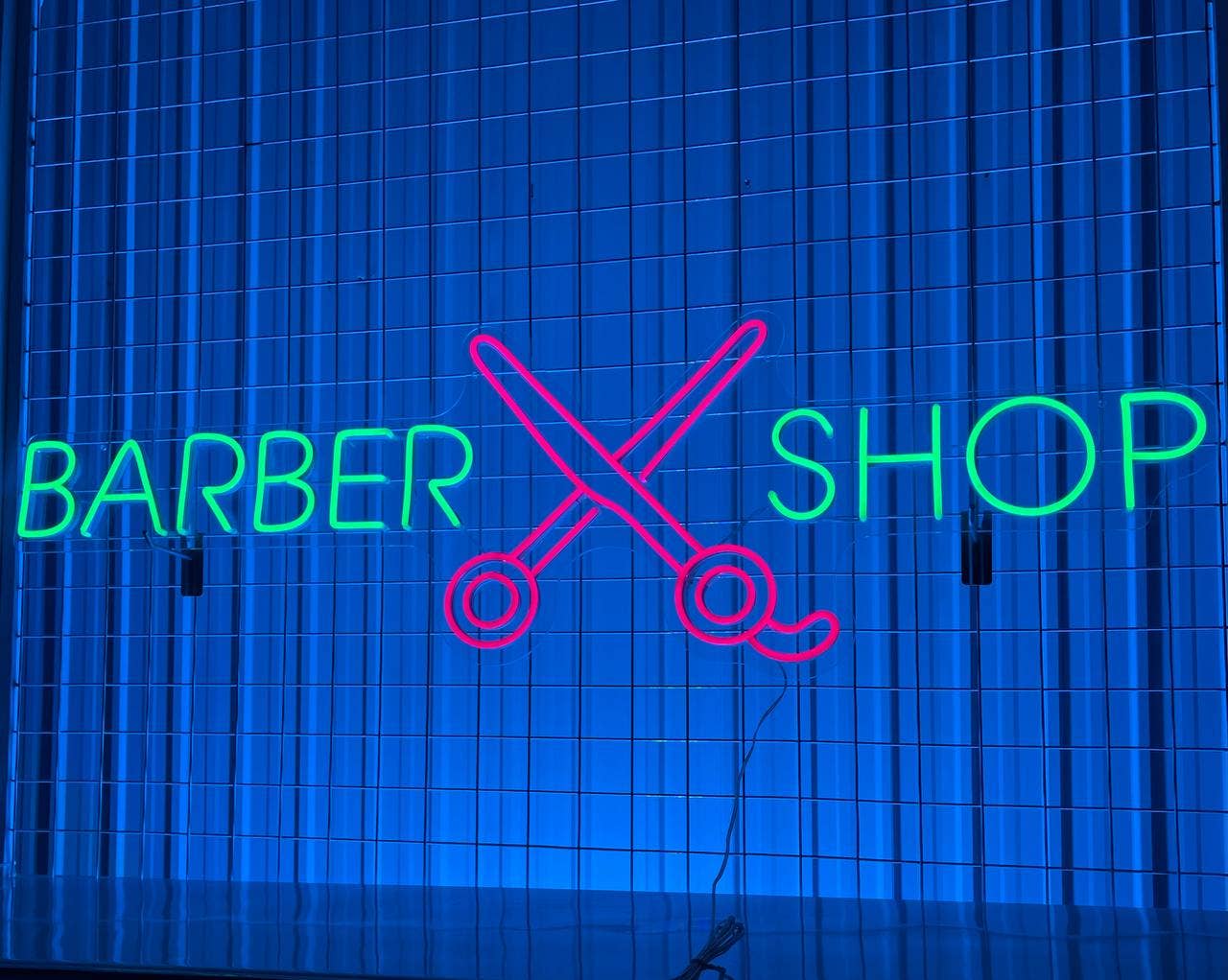 Barber Shop Neon Sign Hair Salon Signboard Decor